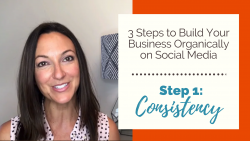 build business on social media organically_Consistency_Lisa Suazo